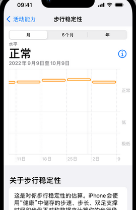 永福iPhone手机维修如何在iPhone开启'步行稳定性通知'