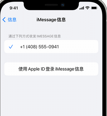 永福apple维修iPhone上无法正常发送iMessage信息 